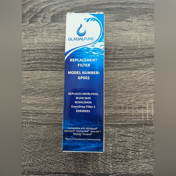 Other - GlacialPure GP002 Refrigerator Water Filter Replacement EveryDrop 2 EDR2RXD1 New